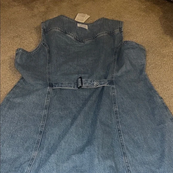 NWT Stylish Blue Denim Levi’s  Dress - Picture 4 of 5